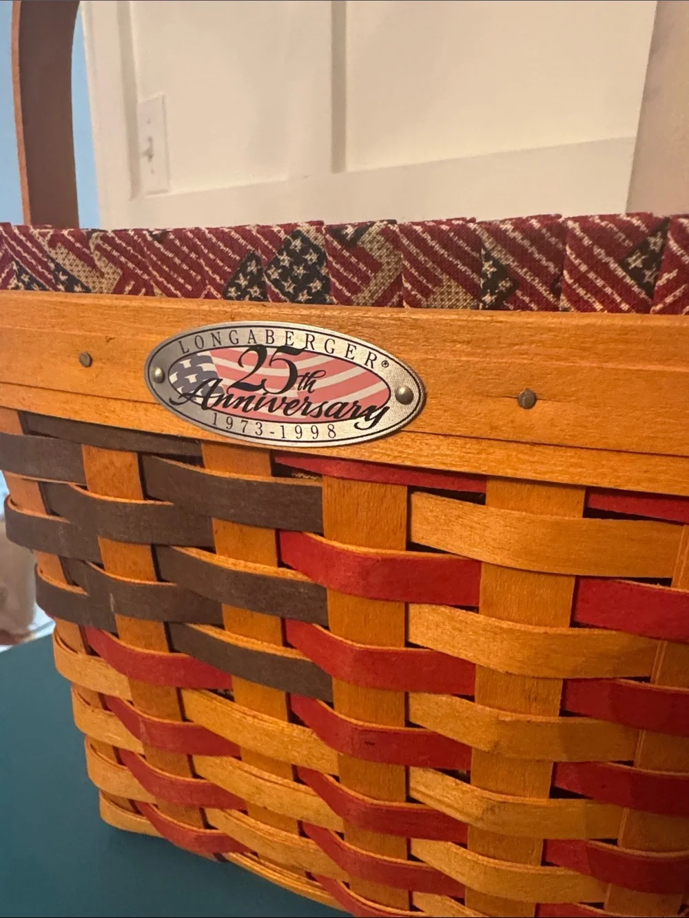 Longaberger handwoven accent